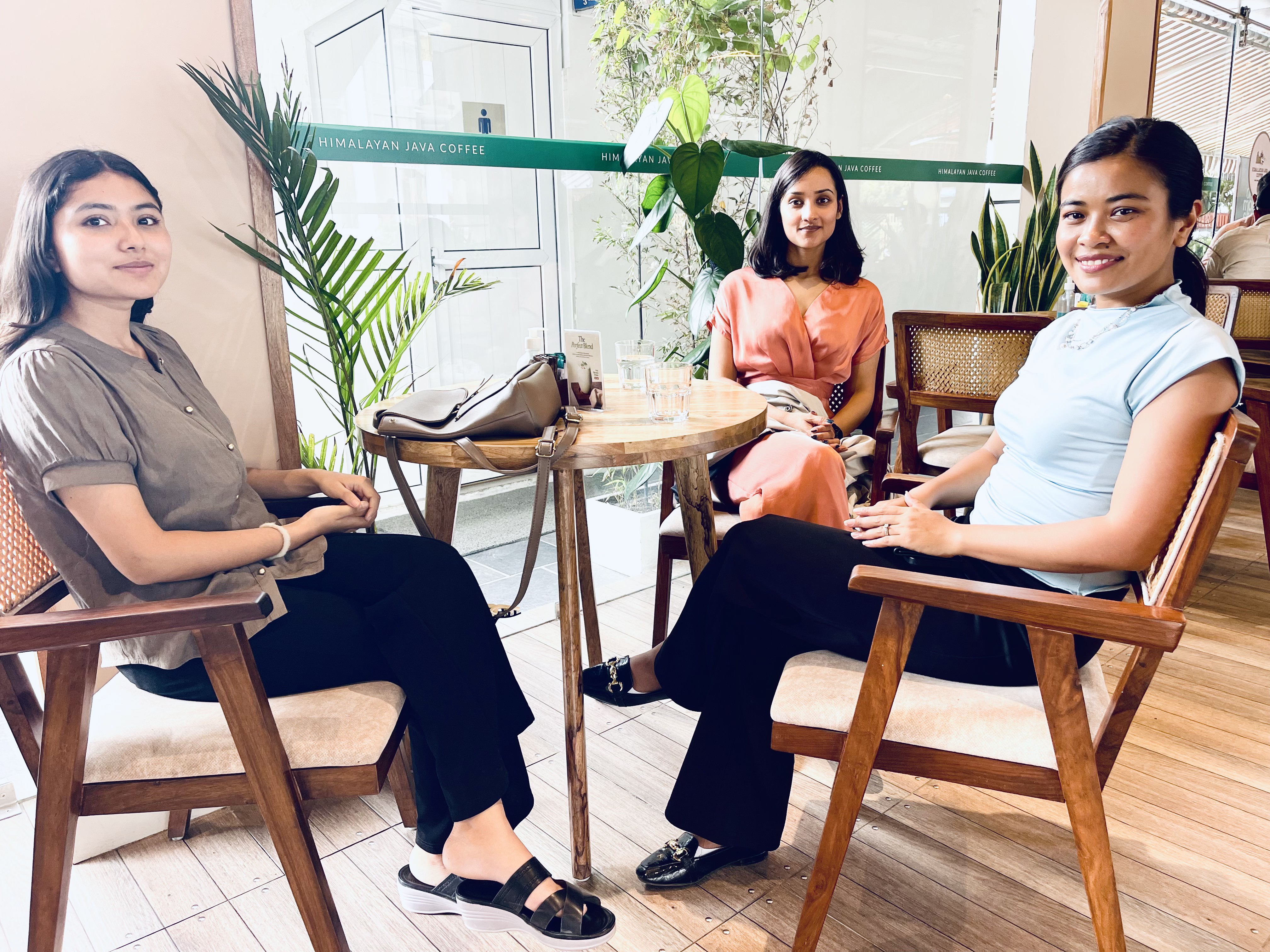 Laughter between work and purpose — a reminder that connection fuels clarity.